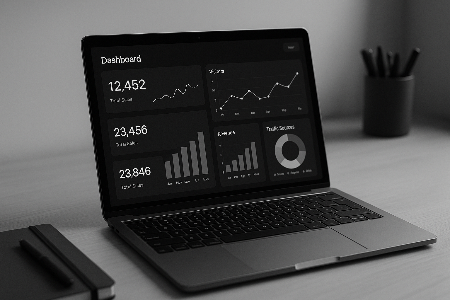 Placeholder for custom software dashboard
